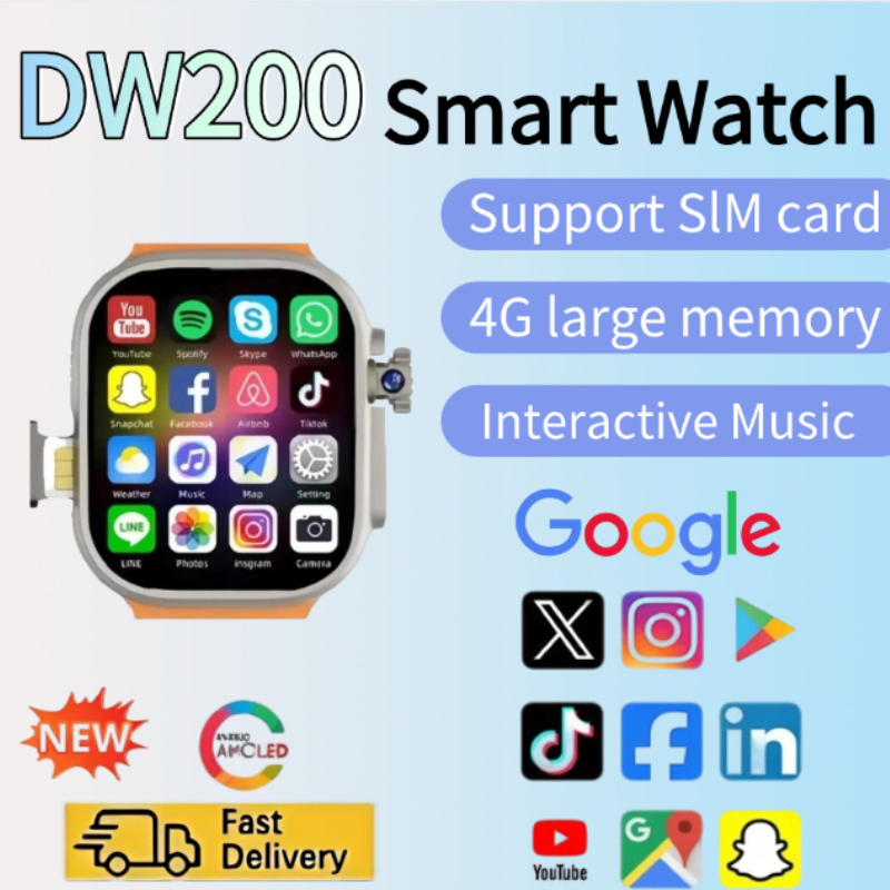 Smartwatch Watches Price - Network Smartwatch DW200 SIM Card Rotating