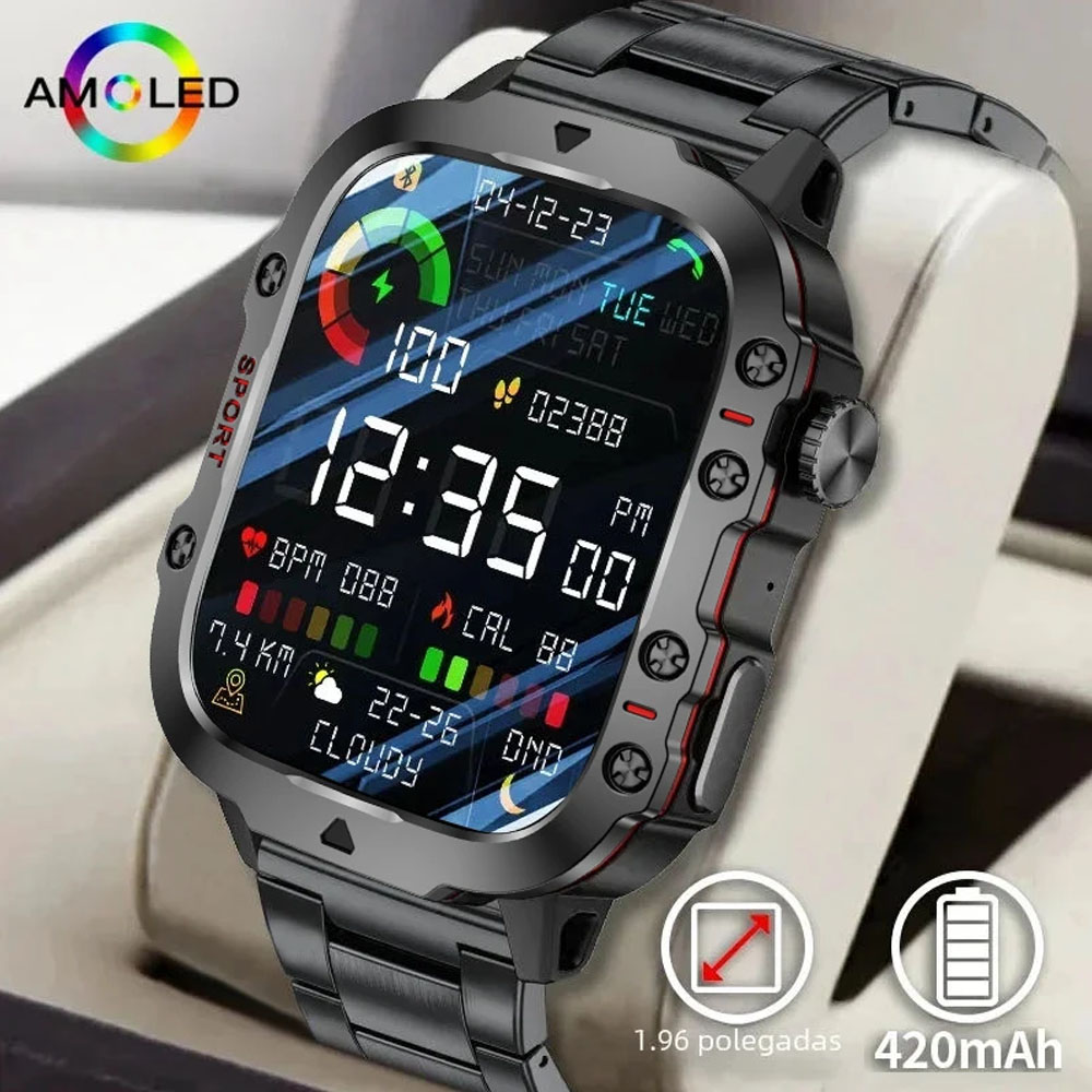 Original Rugged Men Smart Watc - Smartwatch Watches For Women With Gps recension och pris