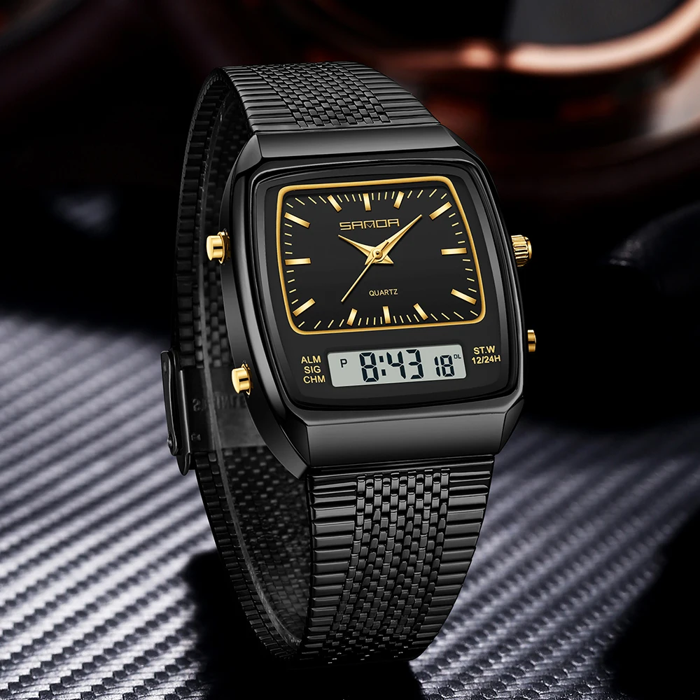 SANDA Watches Men Waterproof A - Timex Watches Smartwatch recension och pris