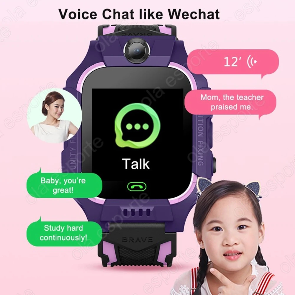 2026New Kids Smart Watch SOS A - Smartwatch Watches For Kids With Gps recension och pris