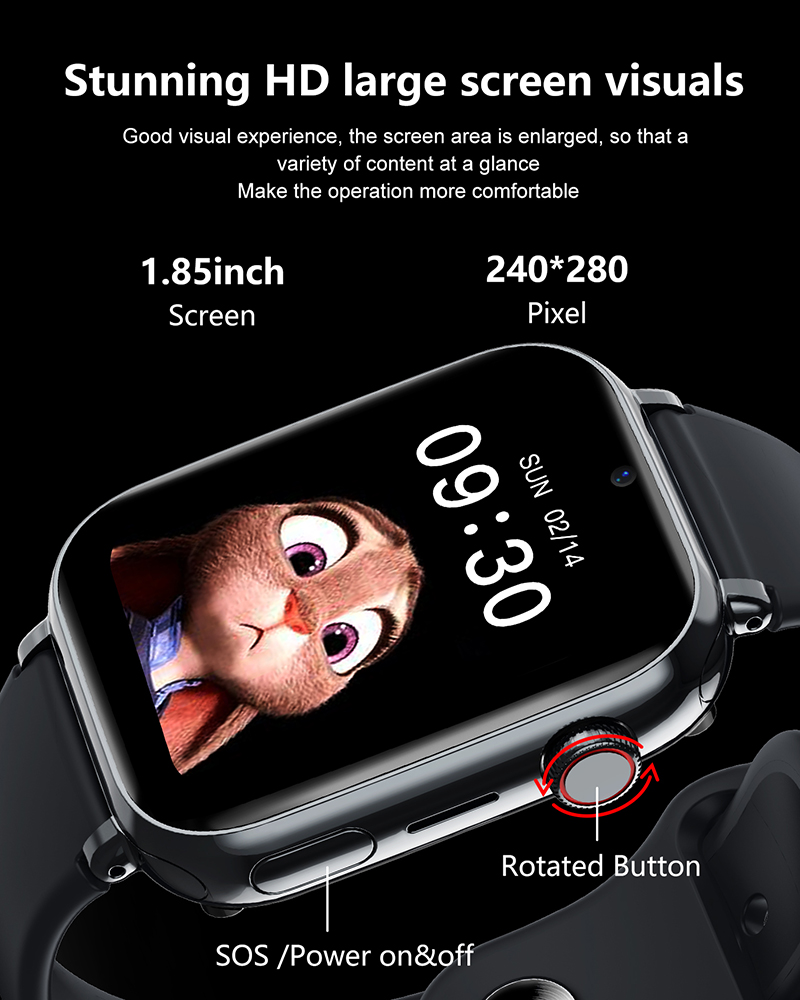 Hot Sell Kids GPS Waterproof S - Smartwatch Watches For Kids With Gps recension och pris