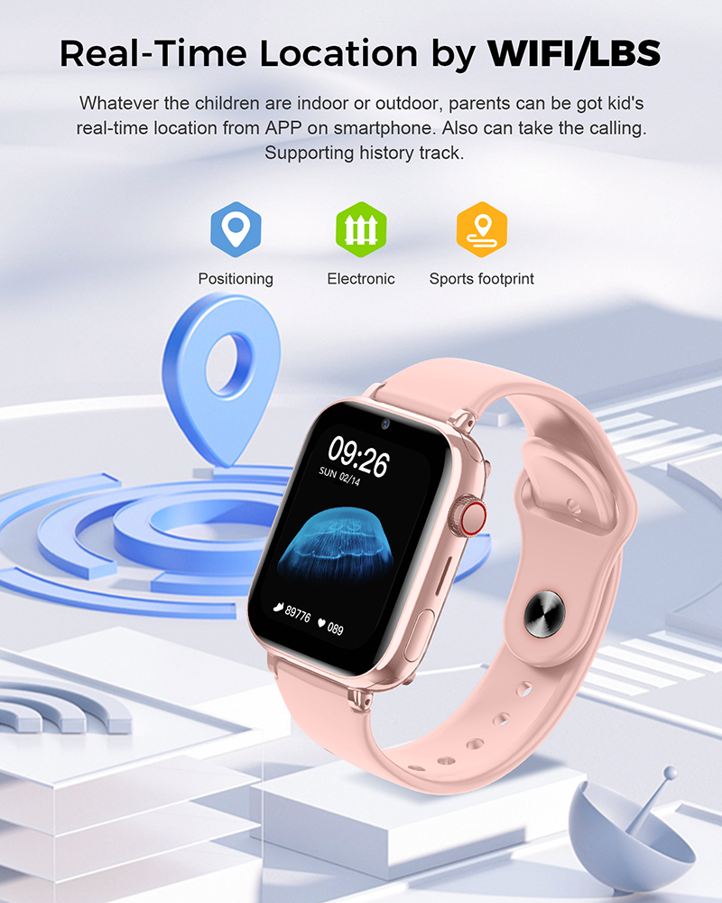 Hot Sell Kids GPS Waterproof S - Smartwatch Watches For Kids With Gps recension och pris