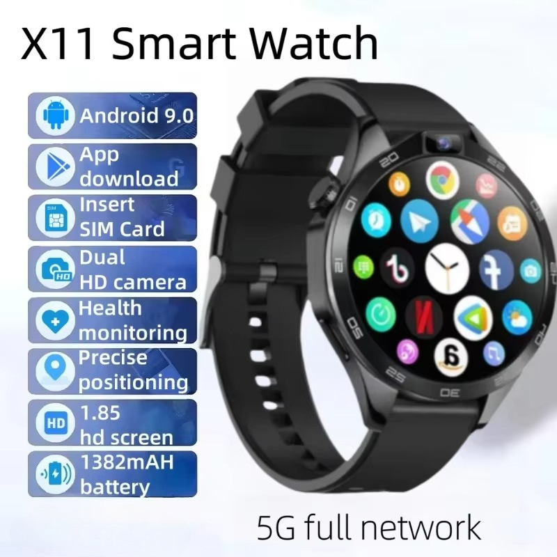 New X11 4G Mens Smart Watch Du - Smartwatch Watches For Women With Gps recension och pris