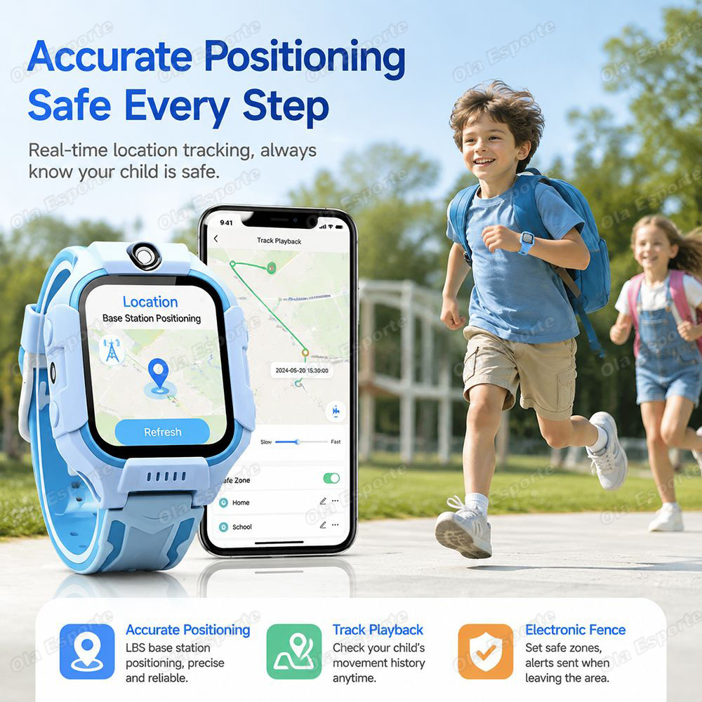 2026New 2G Kids Smart Watch GP - Smartwatch Watches For Kids With Gps recension och pris