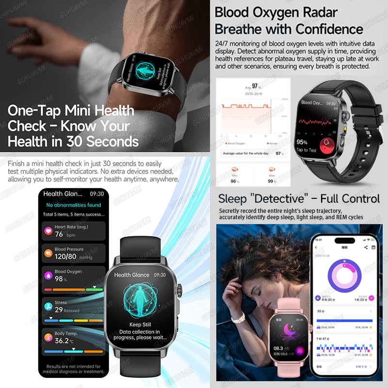 2026 New Health Smart Watch Pr - Smartwatch Watches For Girls recension och pris